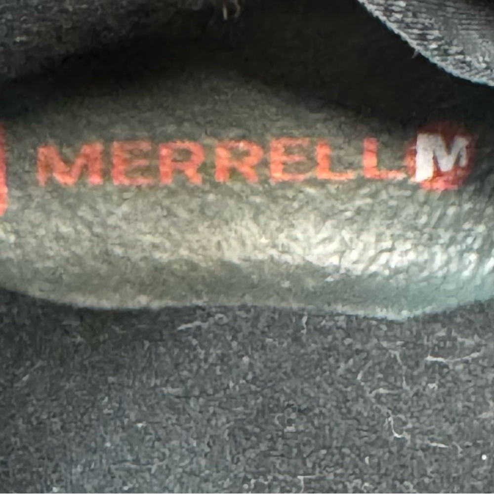 Merrell Decora Chant Waterproof Leather Winter Boots - black w fur - Sz 6 - Picture 13 of 17